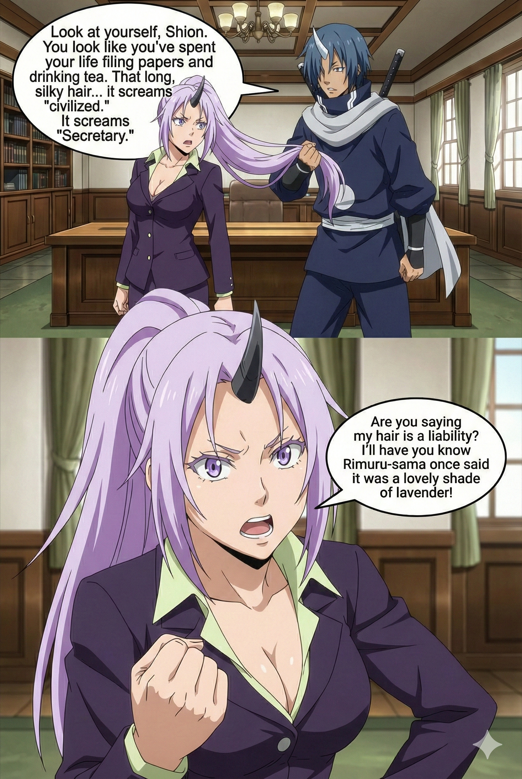 Shion's Sharpest Cut - The Hair Story Network